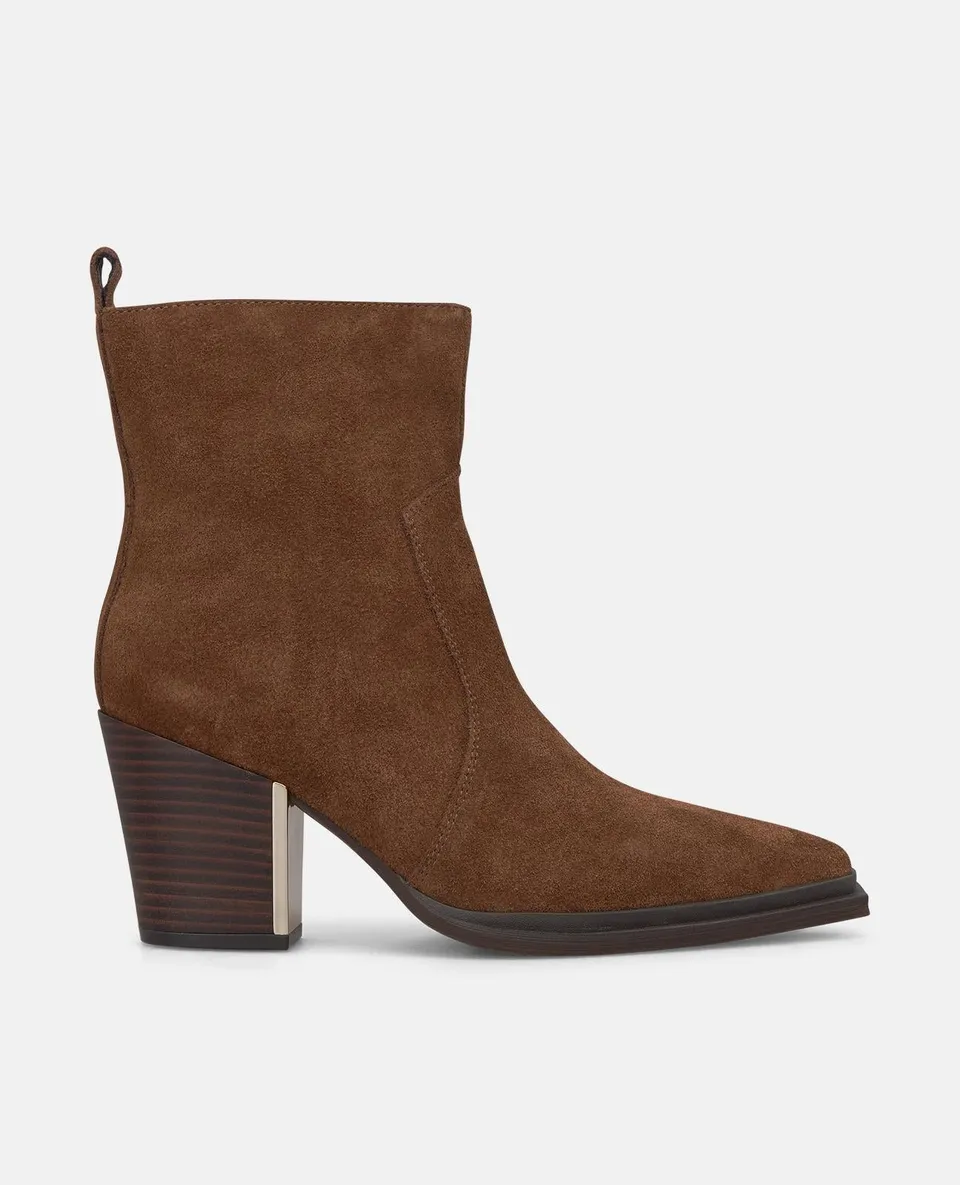 alma-en-pena-leder-stiefelette-camel-stickerei-7-cm-blockabsatz image 1