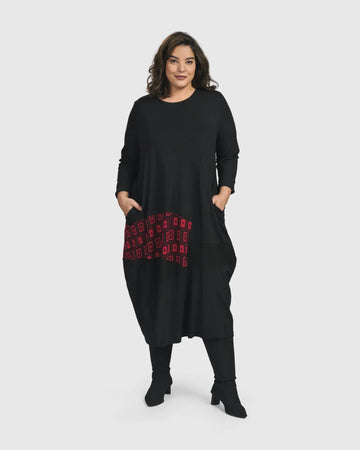 alembika-unstoppable-cocoon-kleid-rot image 2