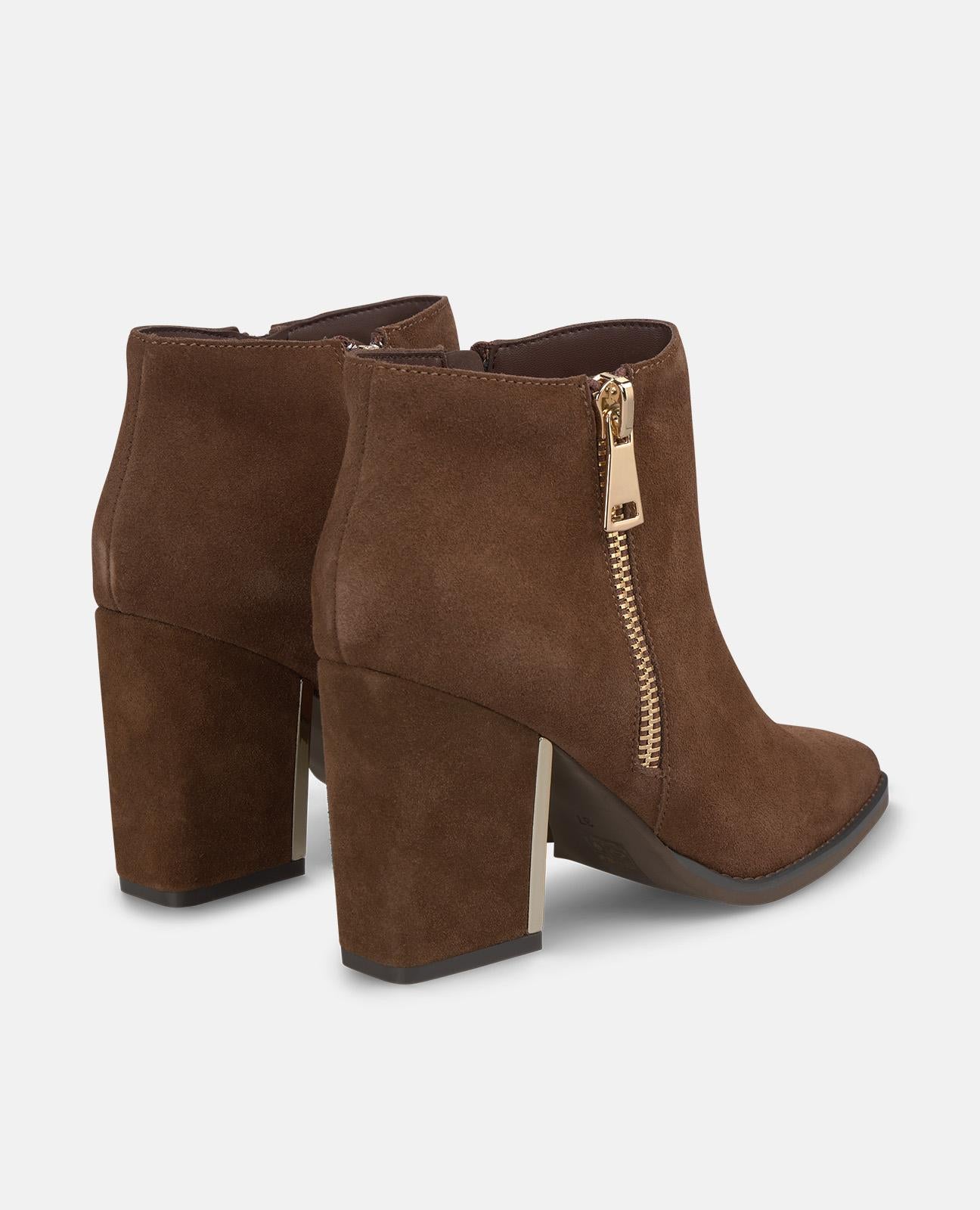 alma-en-pena-heeled-zipper-ankle-boot-stiefeletten-camel-8-cm image 3