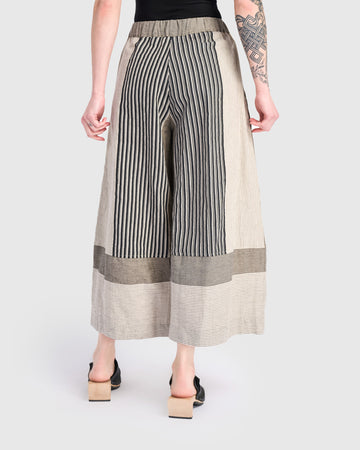 alembika-urban-marisol-wide-leg-hose-sand-stripes image 5