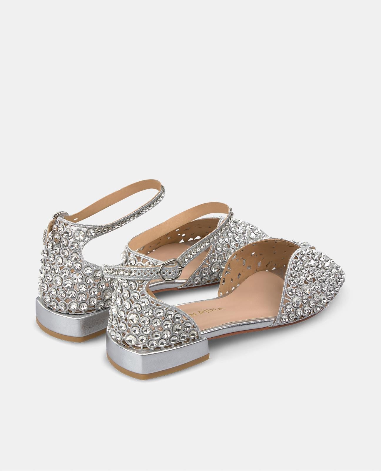 alma-en-pena-flachsandalen-silber-strass-kn-chelriemen-2-3-cm image 3