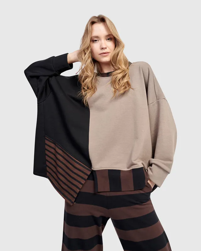 alembika-urban-blitz-crewneck-top-mix image 1