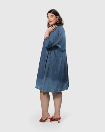 alembika-pas-ombr-swing-kleid-denim image 3