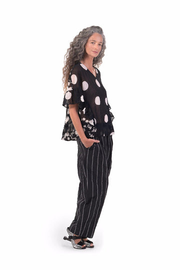 alembika-dot-floral-st321c-chiffon-top-punkte-blumen image 4