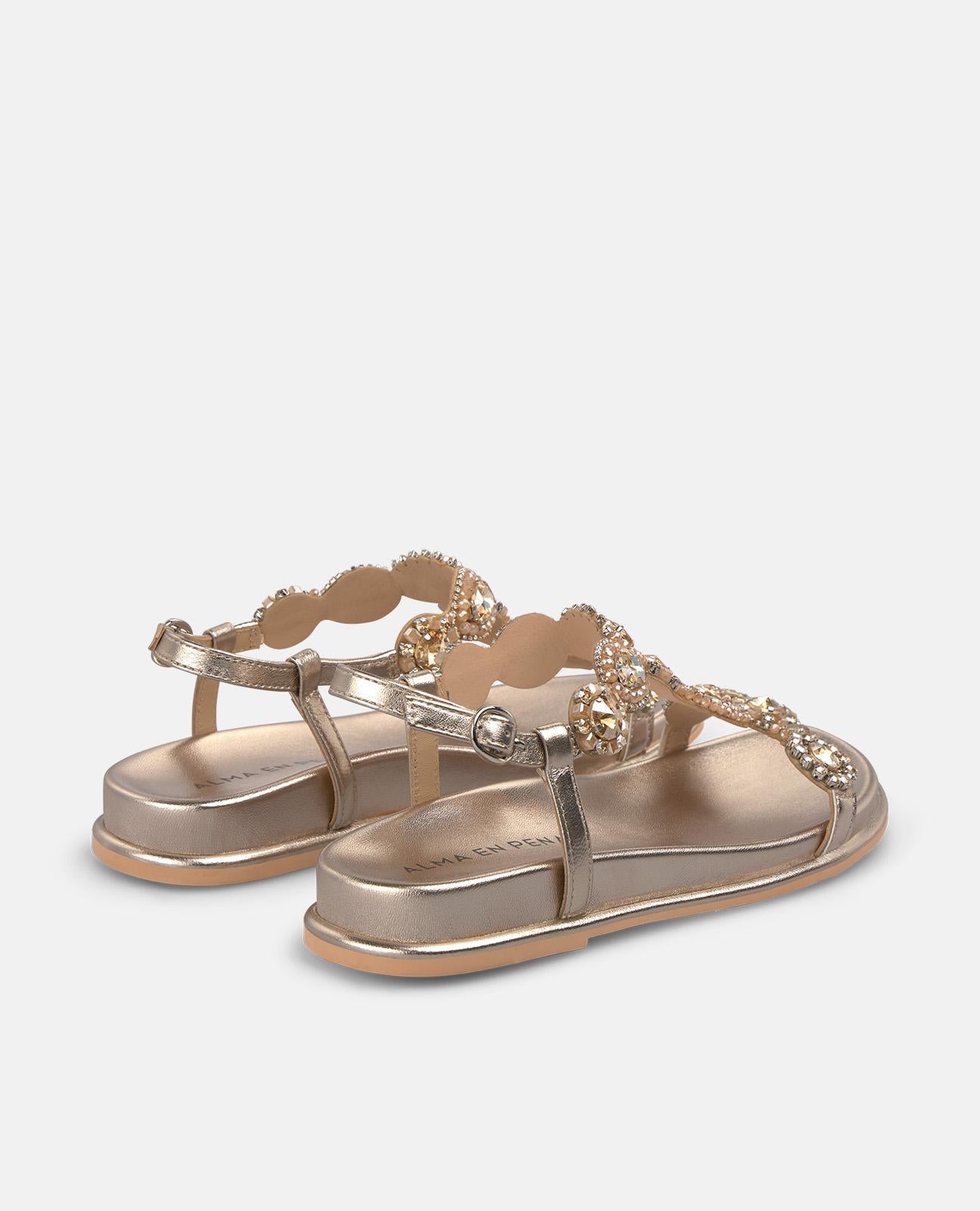 alma-en-pena-flache-sandale-bronze-schmuck-sandale-2-5-cm image 3