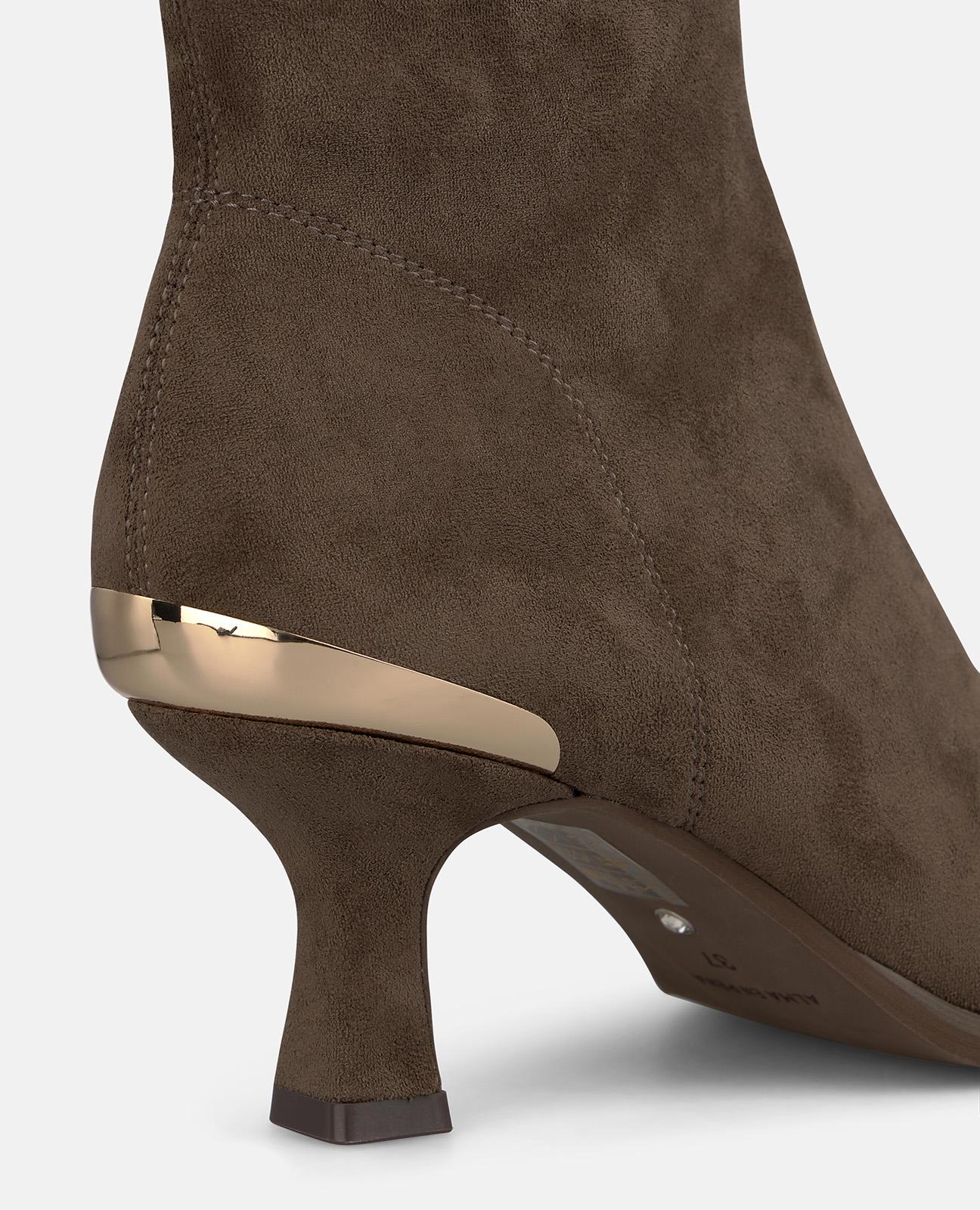 alma-en-pena-stiefeletten-khaki-mit-rei-verschluss-6-cm image 4