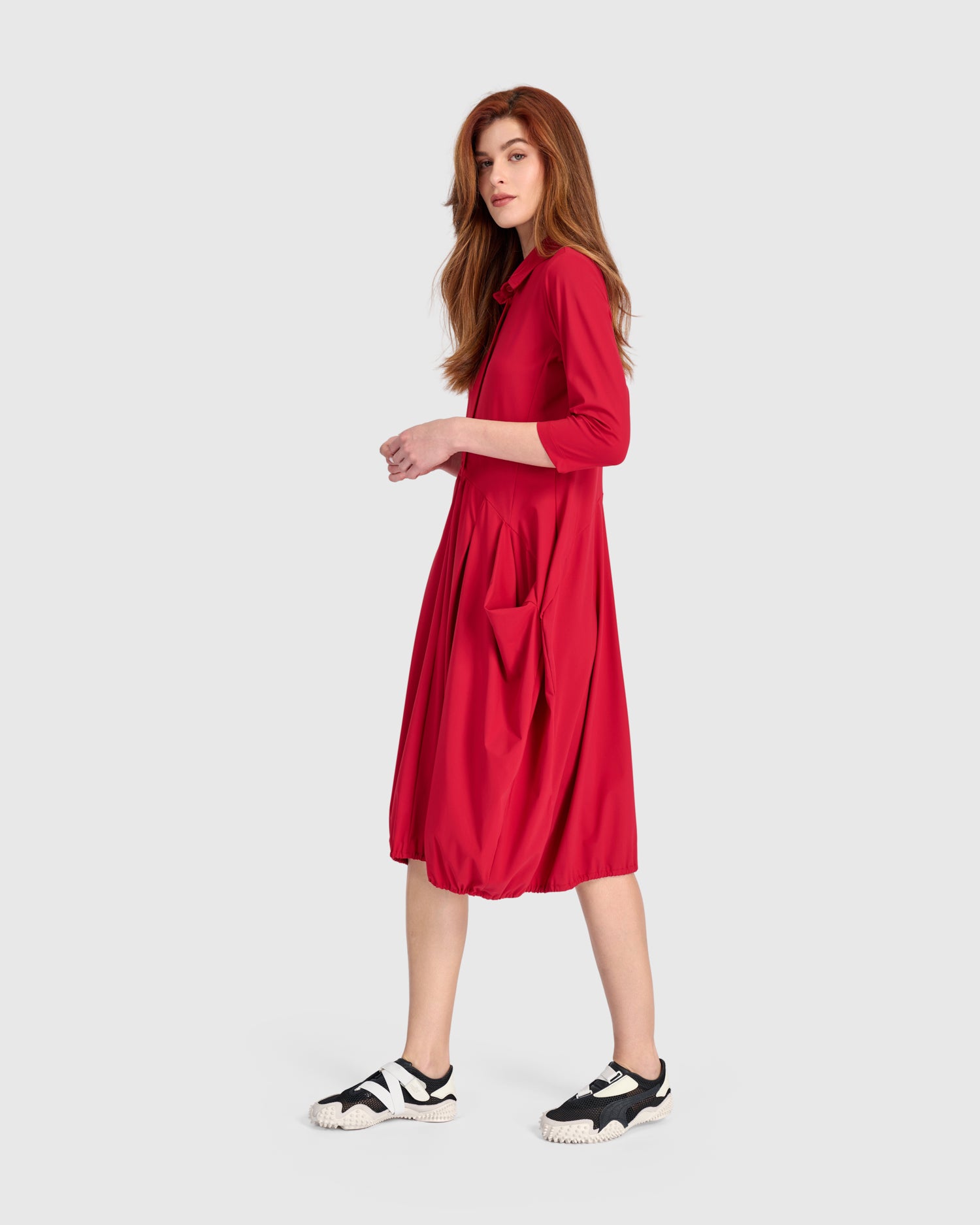 alembika-essential-tekbika-signature-pocket-dress-red image 5