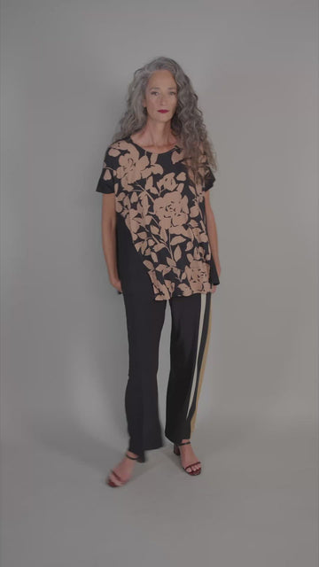 alembika-klara-trapeze-top-floral-a-linie-mit-schwarz image 4
