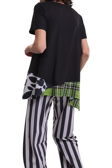 alembika-tekbika-asymmetry-top-schwarz-damen-top-kurzarm image 7