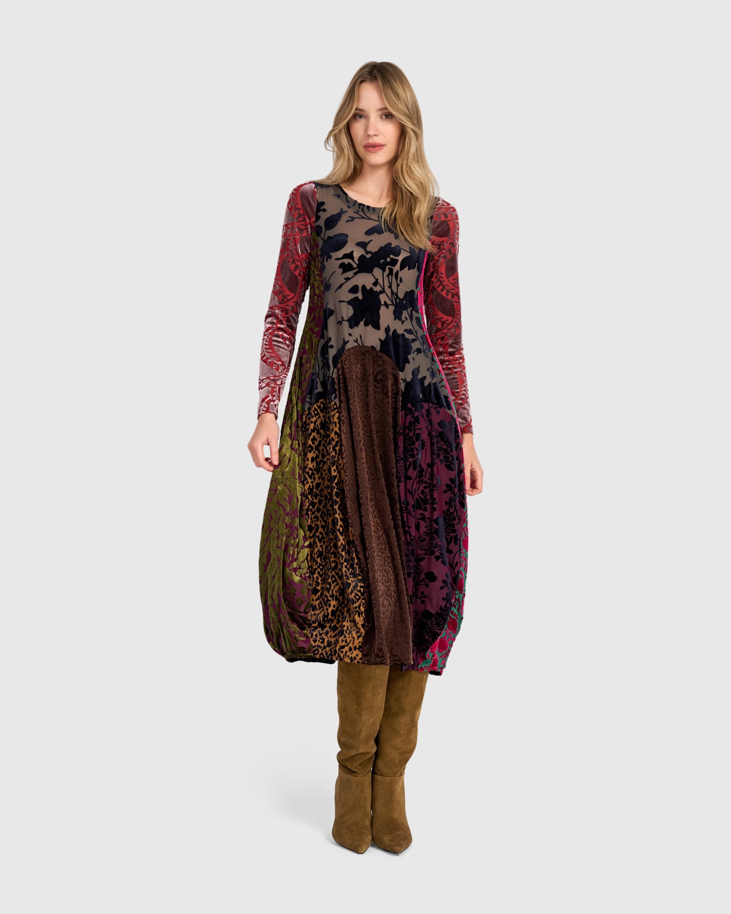 alembika-heirloom-crew-cocoon-kleid-jewel-multi image 7