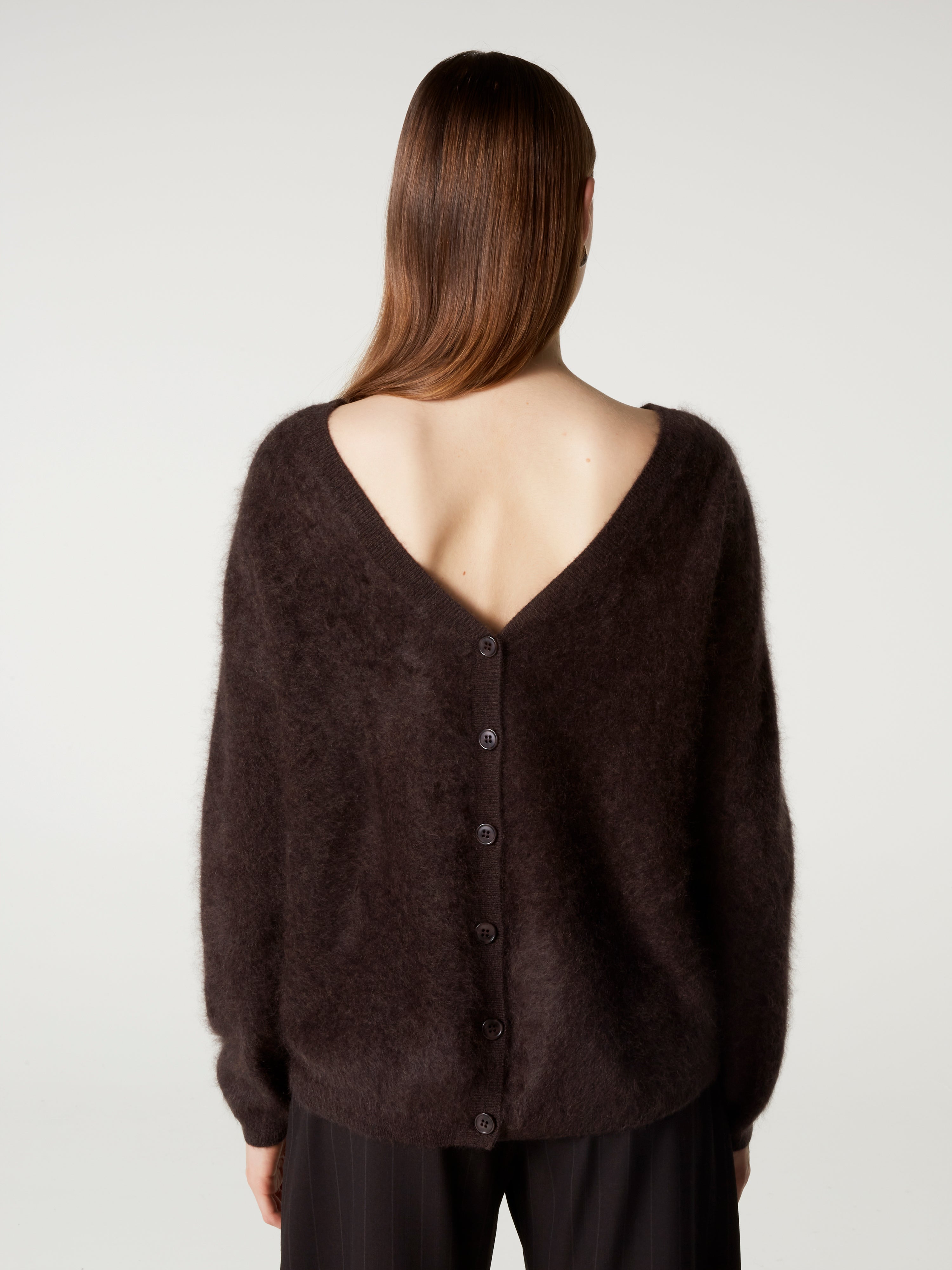 absolut-debora-damen-cardigan-aus-geb-rstetem-kaschmir-braun-oversize image 5