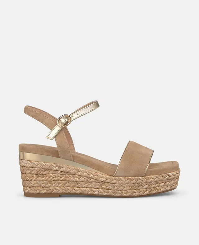alma-en-pena-esparto-sandalette-mit-keil-breiter-riemen-arena-7-5-cm image 1