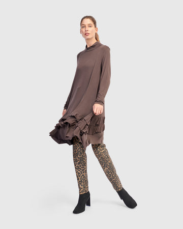 alembika-urban-softie-ruffle-tunika-mocha-damen-tunika image 7