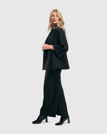alembika-waffle-open-swing-jacke-schwarz image 6