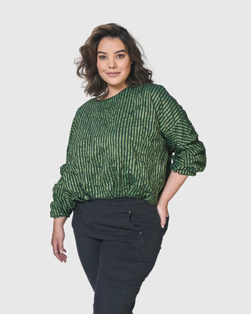 alembika-cabaret-sweatshirt-top-at502g-gr-n image 2
