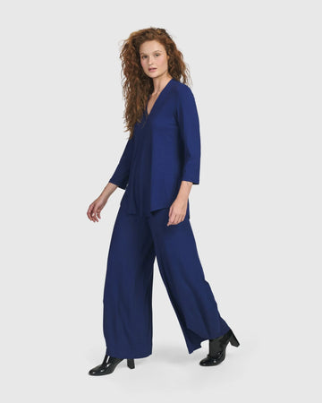 alembika-essential-v-neck-top-top-royal-blue image 7