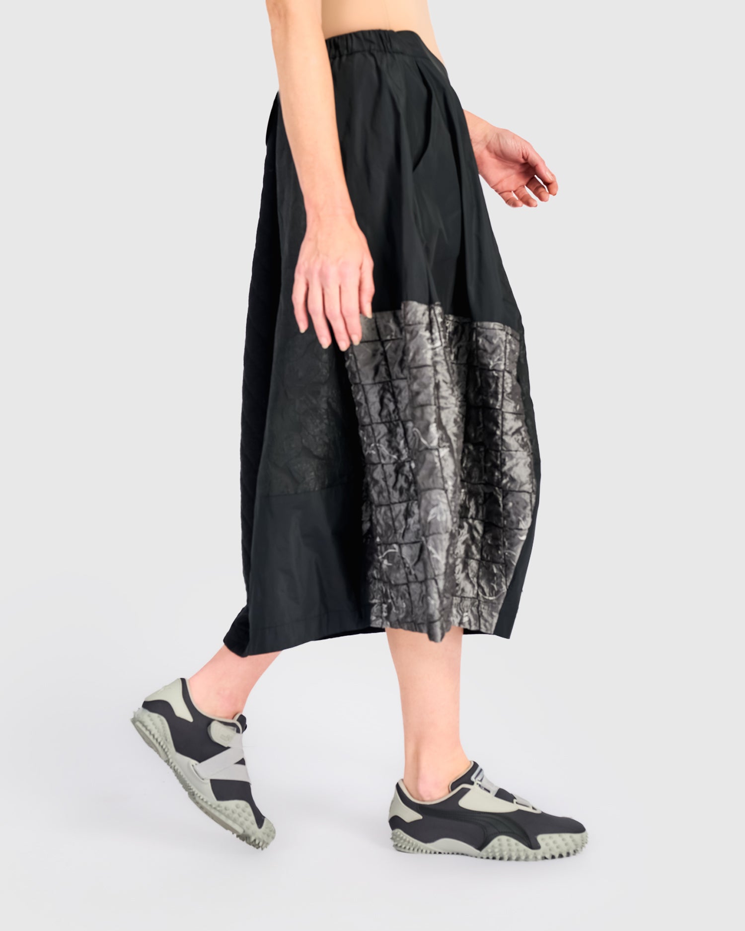 alembika-spark-bubble-skirt-ak734m-damen-rock-silber-mix image 4