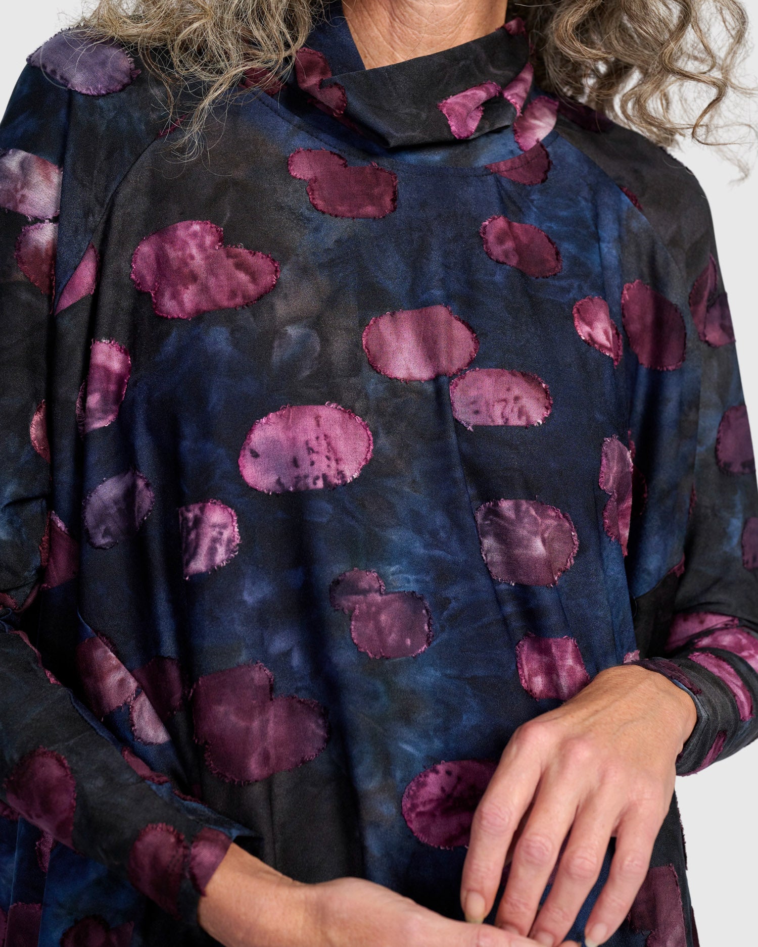 alembika-pippin-trapeze-top-tunika-midnight-wine image 3