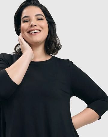 alembika-essential-swing-tunic-top-black-damen-tunika image 6