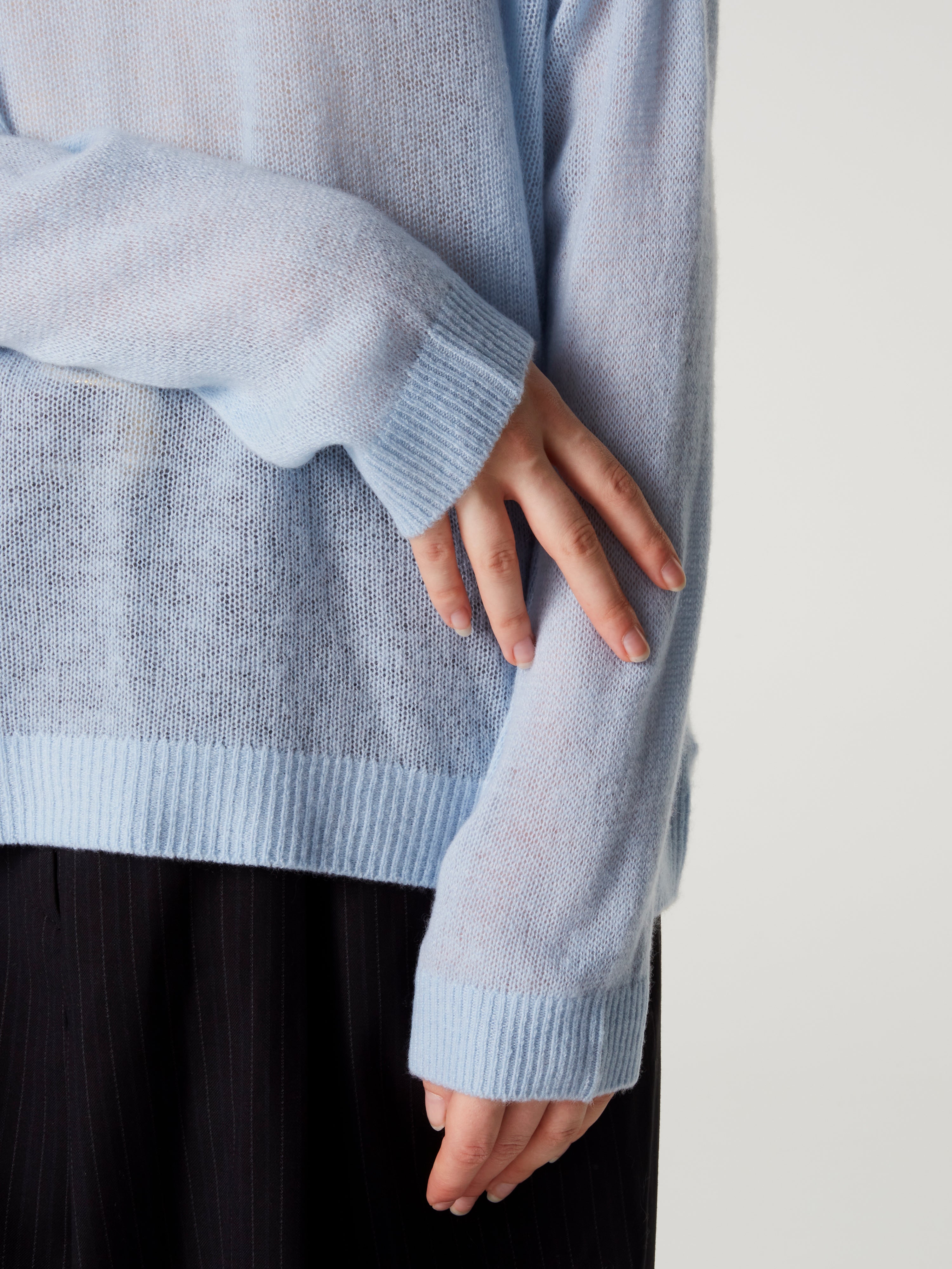 absolut-angelica-kaschmirpullover-damen-v-ausschnitt-oversize-hellblau-leichtkas image 3