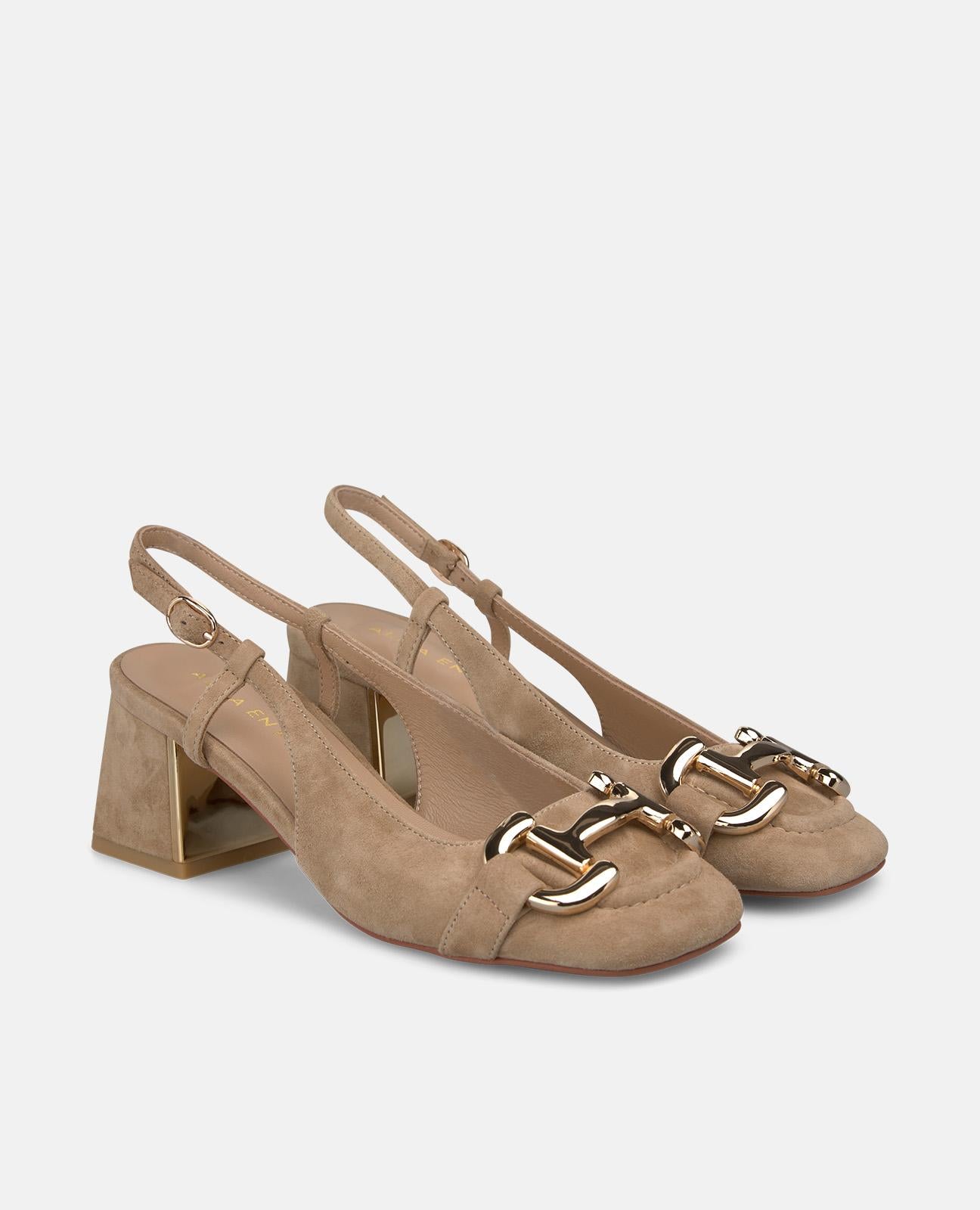 alma-en-pena-slip-on-shoe-with-buckle-pumps-arena-5-5-cm image 2
