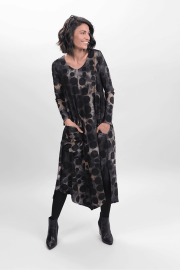 alembika-echo-asymmetry-damenkleid-coffee image 2