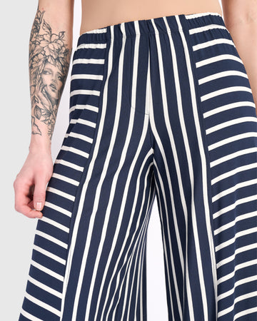 alembika-ahoy-punto-hose-navy-wei-damen-streifenhose image 3