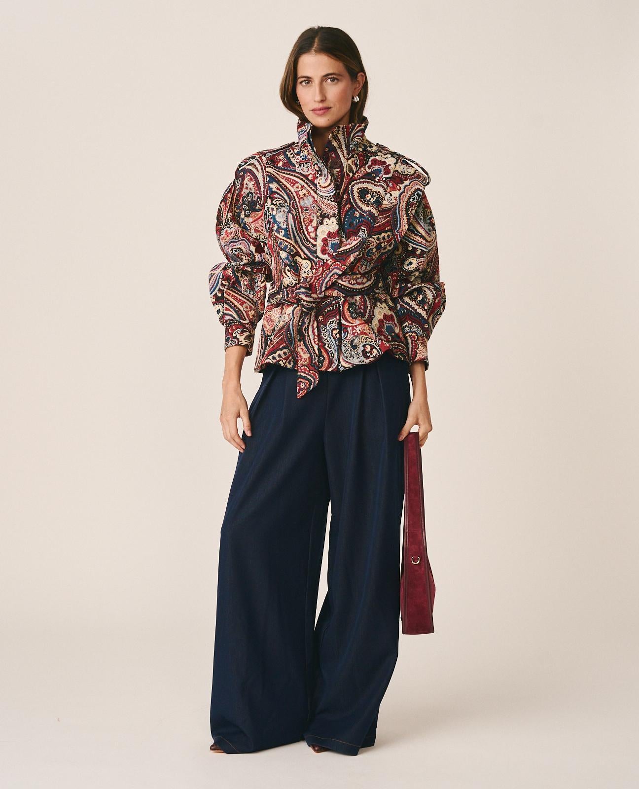alma-en-pena-paisley-jacket-damen-jacke-multicolor image 2