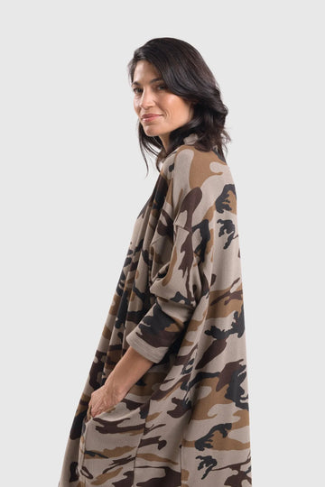 alembika-urban-dolman-kleid-damen-braun-camo image 8