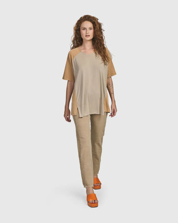 alembika-oasis-colorblock-trapeze-top-tan image 8