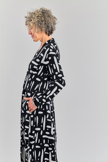 alembika-abstract-print-dress-mono-damen-jersey-kleid image 4
