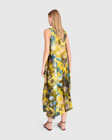 alembika-talisman-tank-dress-gold-ocean-dots-maxi-tr-gerkleid image 5