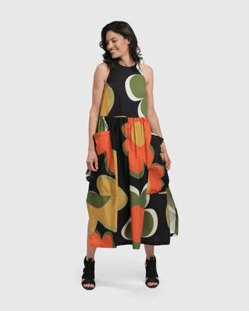 alembika-dina-rmelloses-maxi-kleid-floral image 6