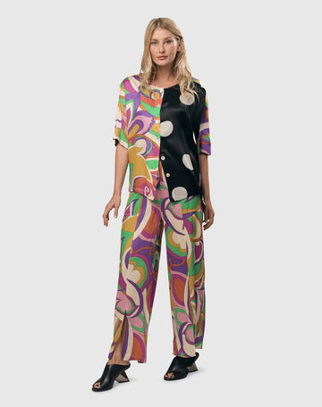alembika-festival-dot-knopfbluse-multi image 2