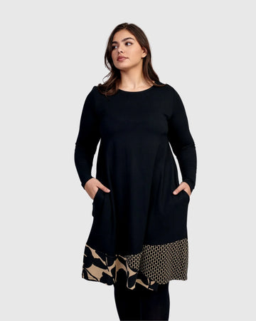 alembika-nora-relaxed-kleid-mix-jacquard-kleid image 7