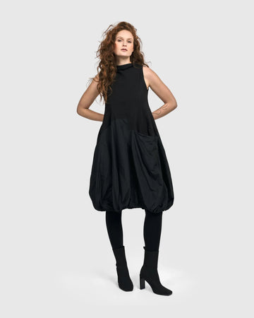 alembika-urban-spectre-rmelloses-kleid-black image 5