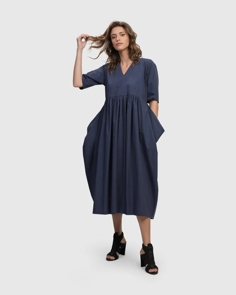 alembika-urban-wonder-maxikleid-navy-babydoll image 1