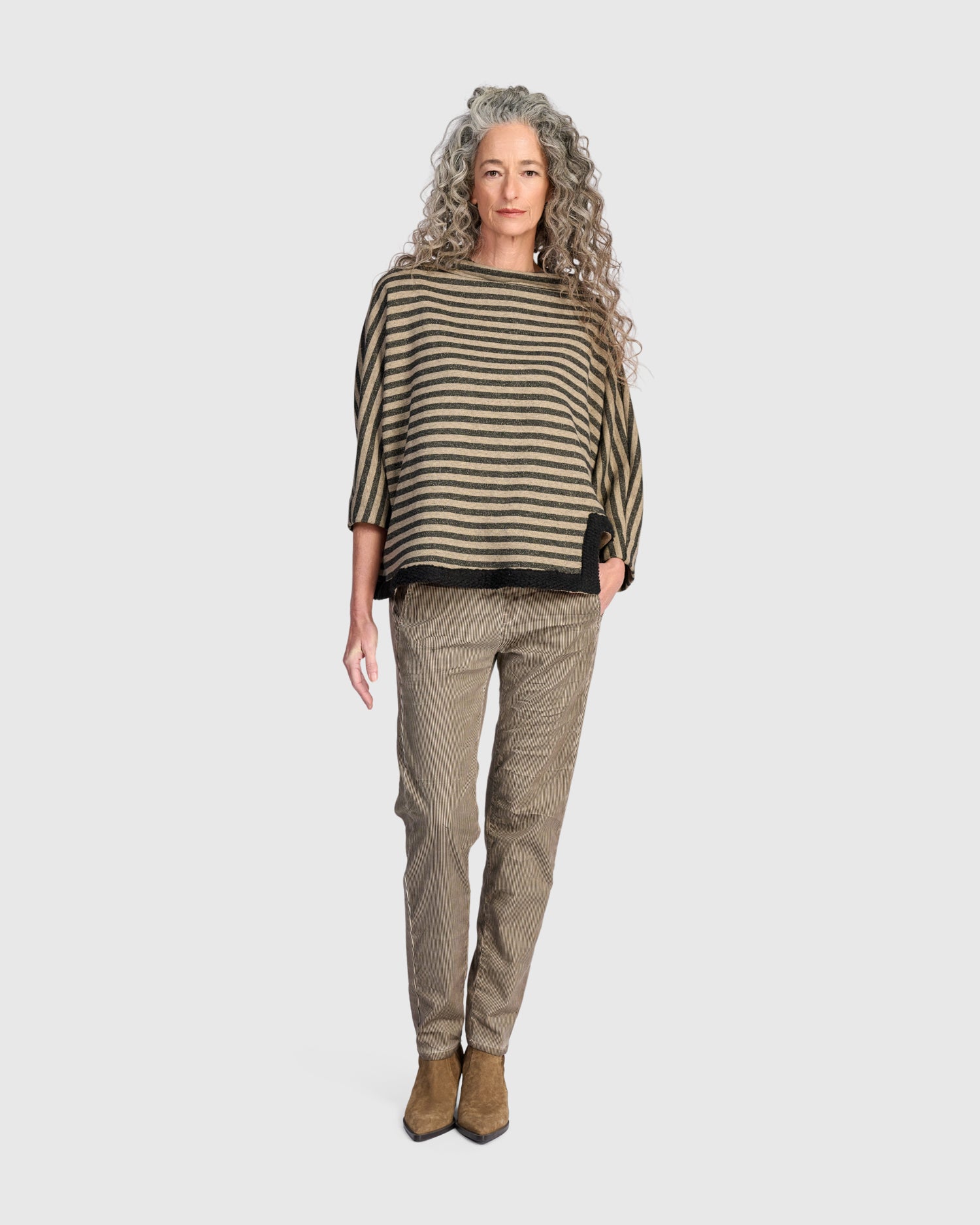 alembika-pinstripe-iconic-stretch-jeans-light-khaki image 5