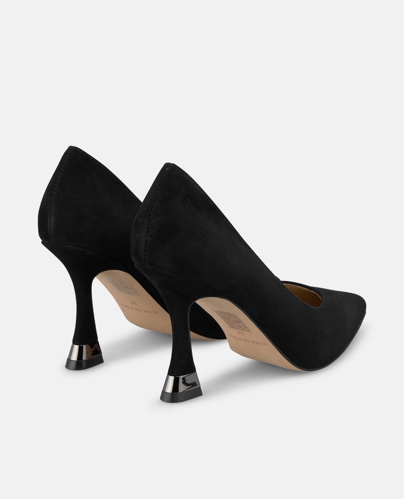 alma-en-pena-high-shoes-klassische-pumps-mit-spitzer-zehe-9-cm-schwarz image 3