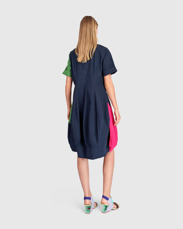 alembika-barb-baumwoll-hemdblusenkleid-navy-multi image 5