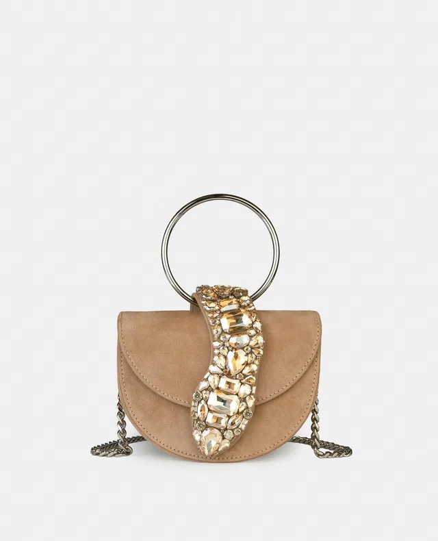 alma-en-pena-alfa-62283-half-moon-tasche-snake-camel-kette image 1