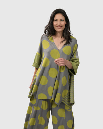 alembika-city-sizzle-v-neck-tunika-lime image 2