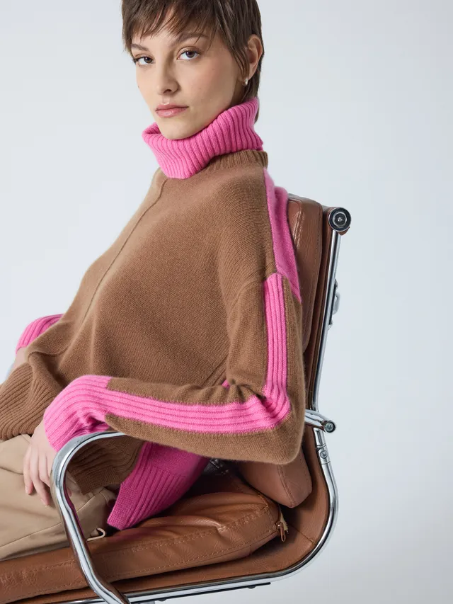 absolut-candace-damen-kaschmir-rollkragenpullover-oversize image 1