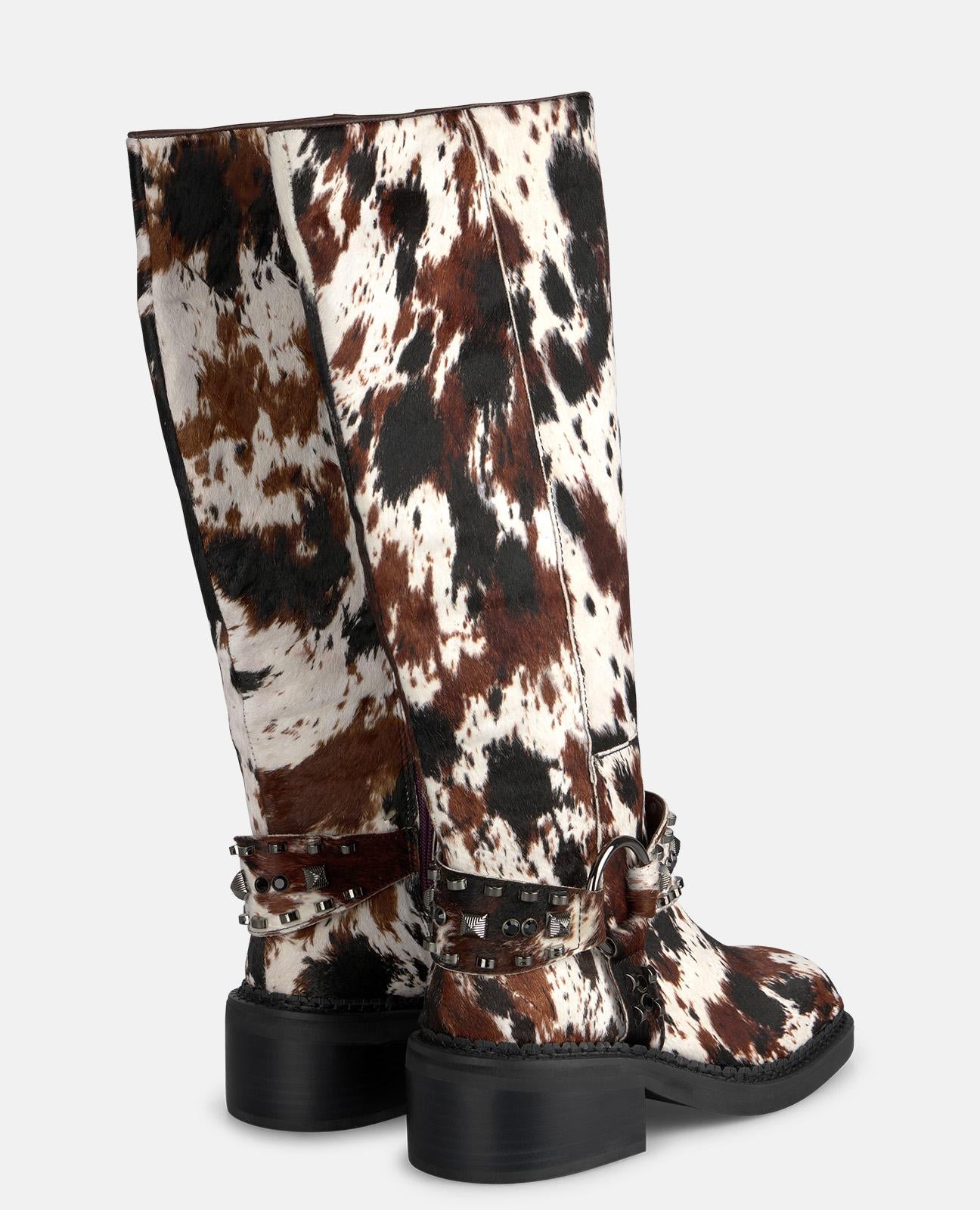 alma-en-pena-studded-biker-boot-multicolor-6-cm image 4