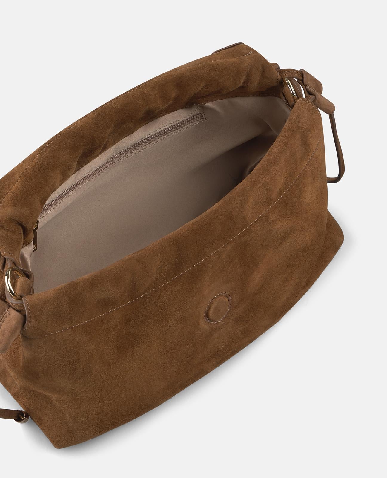 alma-en-pena-shopper-tasche-leder-mit-nieten-caramelo image 2
