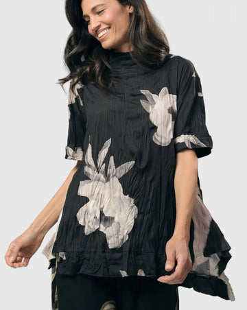 alembika-chase-crinkle-trapeze-top-rose-stripe-bluse image 4