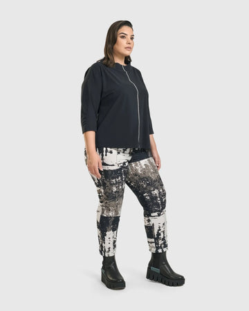 alembika-digi-slim-pants-damen-hose-marble image 2