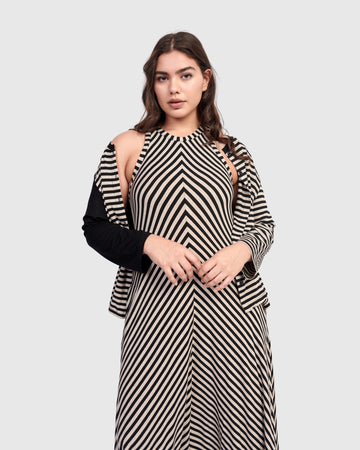 alembika-urban-cleopatra-maxi-kleid-stripes image 3