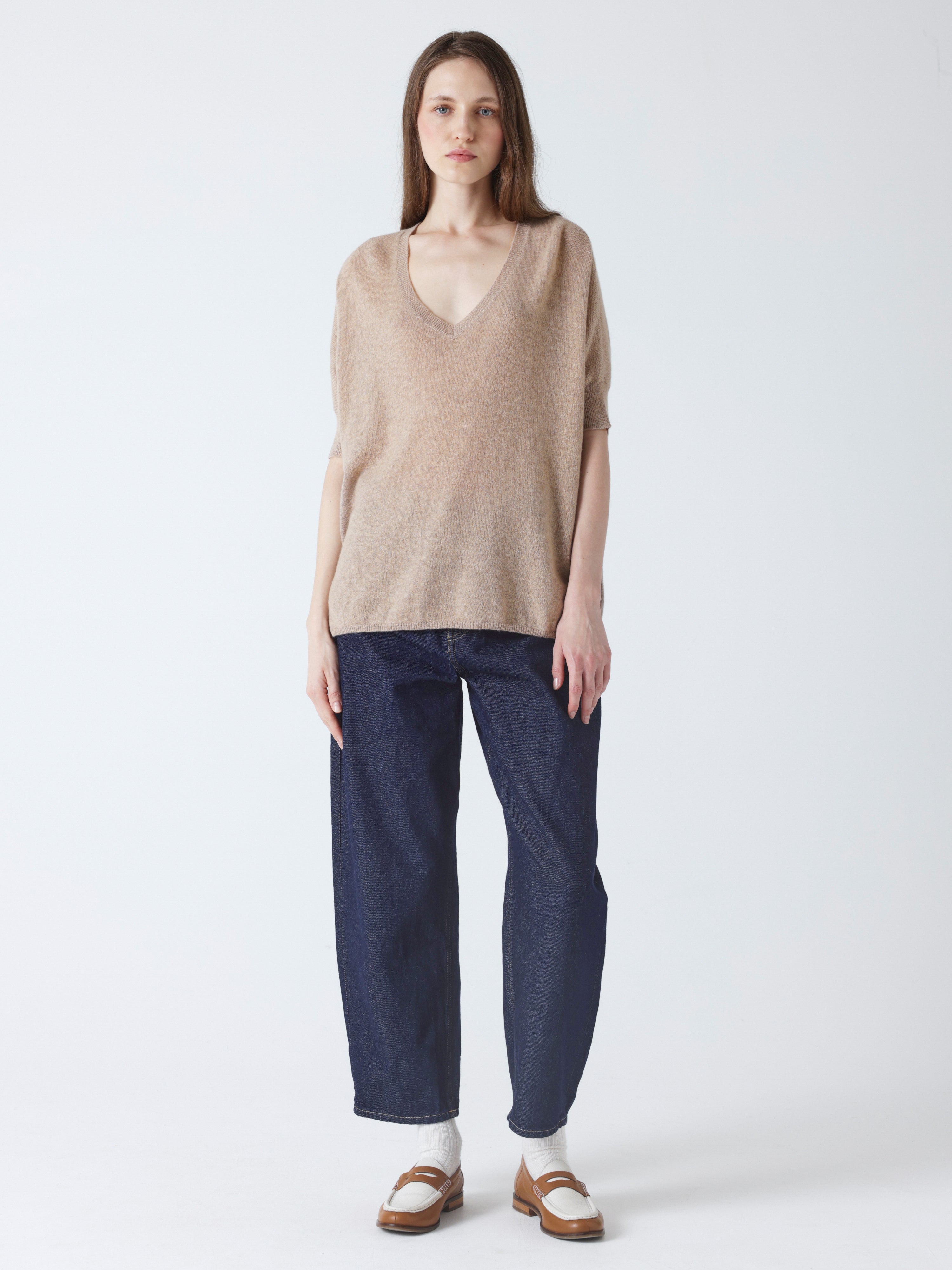 absolut-kate-pull-poncho-v-ausschnitt-100-kaschmir-damen image 2