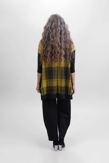 alembika-plaid-trapeze-top-tunika-top image 6